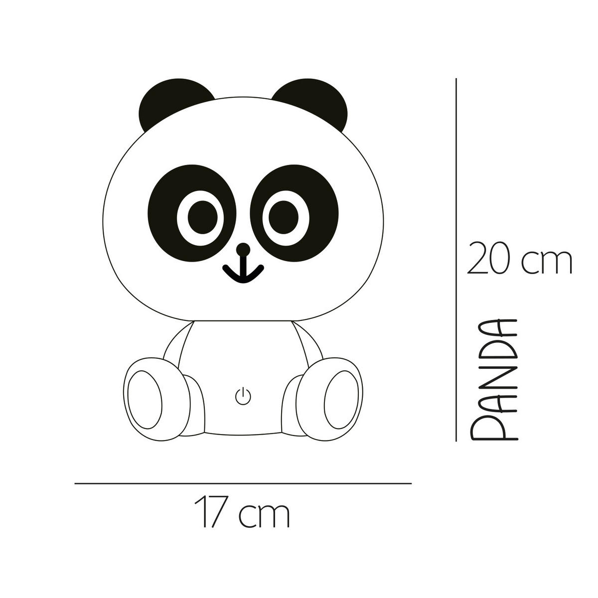 KINDERTISCHLEUCHTE  - Weiß, Basics, Kunststoff (17/17/20cm)