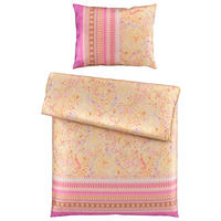 BETTWÄSCHE Makosatin 140/200 cm  - Gelb, KONVENTIONELL, Textil (140/200cm) - Bassetti