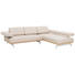 WOHNLANDSCHAFT in Leder Beige - Beige/Alufarben, Design, Leder (295/237cm) - Joop! WOHNLANDSCHAFT in Leder Beige - Beige/Alufarben, Design, Leder (295/237cm) - Joop!