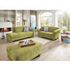 2-SITZER-SOFA in Flachgewebe Grün  - Naturfarben/Grün, Konventionell, Holz/Textil (163/84/89cm) - Sit & More