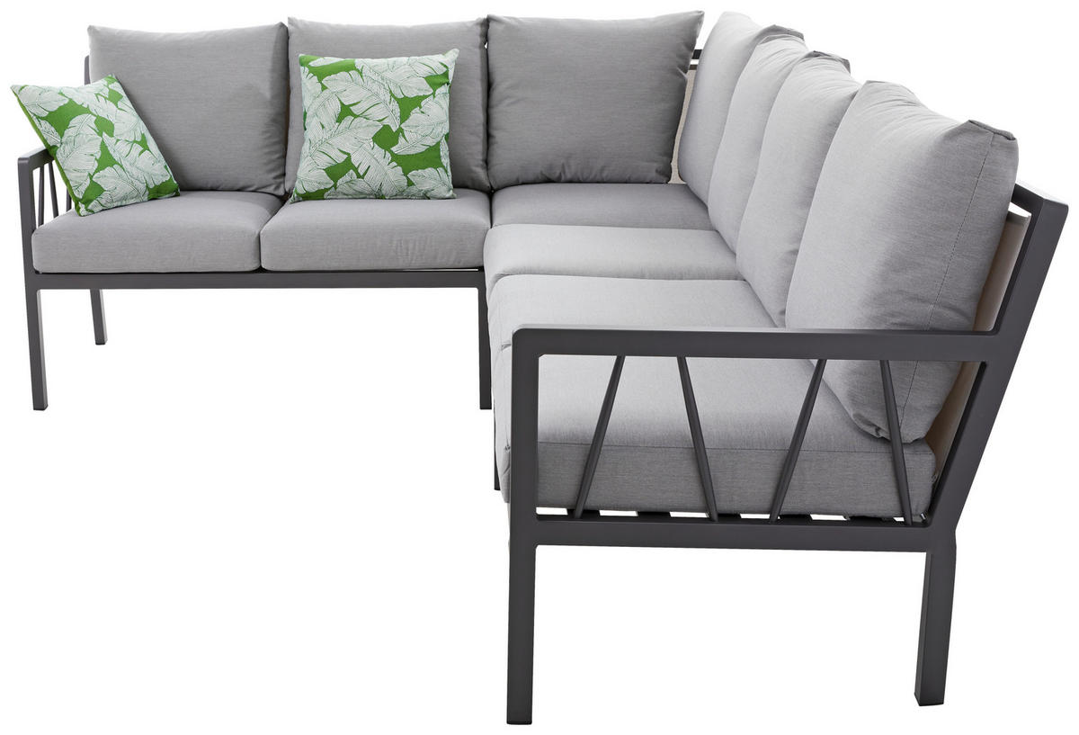 MOBILIER TERASĂ ȘI LOUNGE  197/254 cm   - antracit/gri, Design, metal (197/254cm) - Amatio