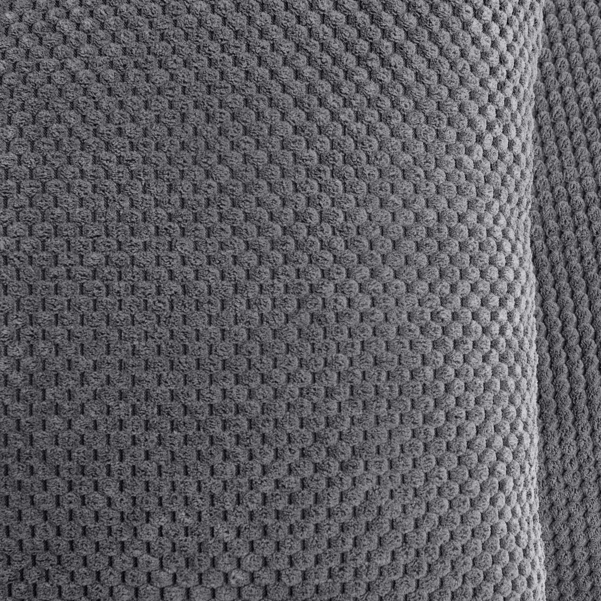 SCHLAFSOFA  mit Liegefunktion Velours Grau  - Schwarz/Grau, Design, Kunststoff/Textil (148/88/110cm) - Livetastic