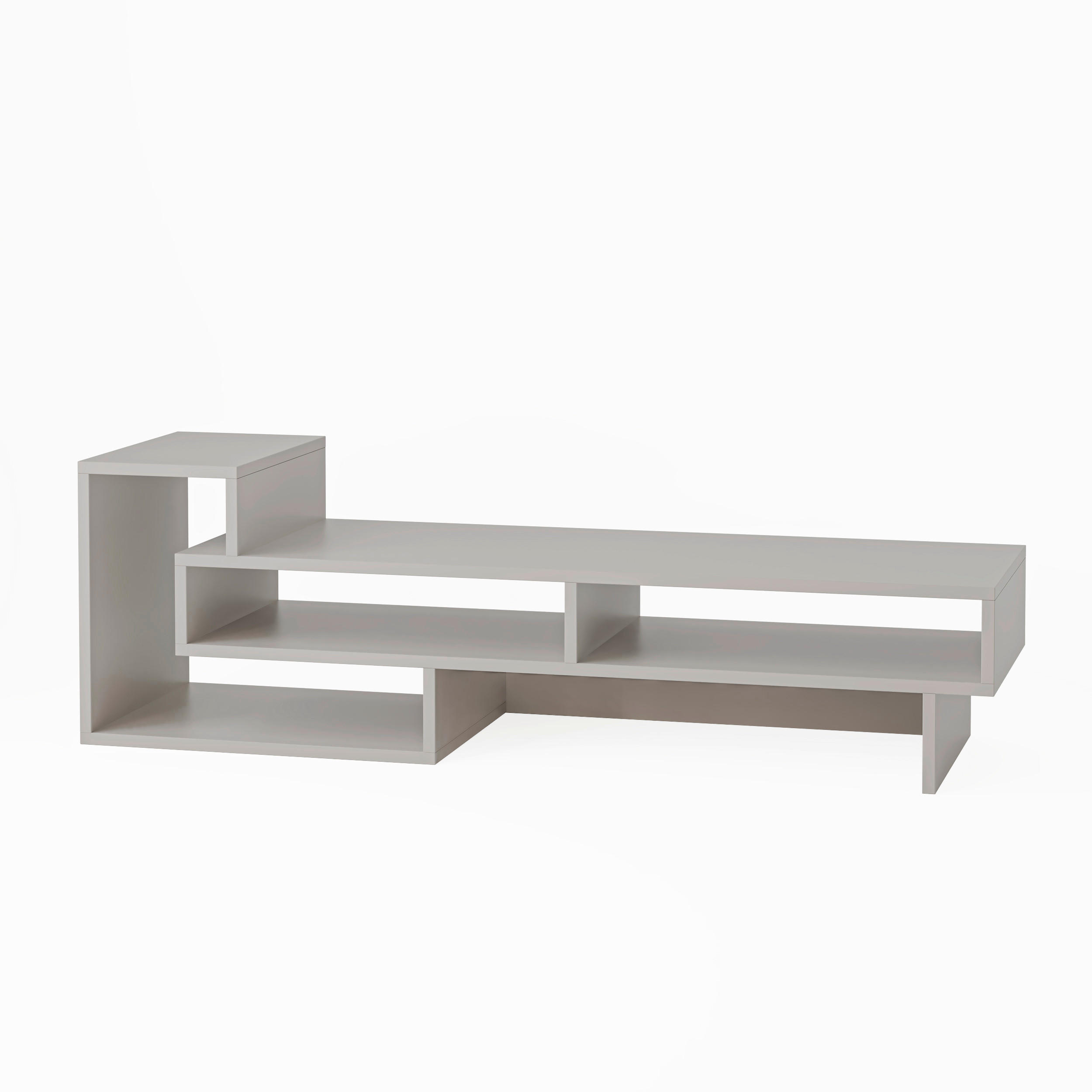 PHONOTISCH - Mokka, Design, Holzwerkstoff (42/136.5/40cm) - Livetastic