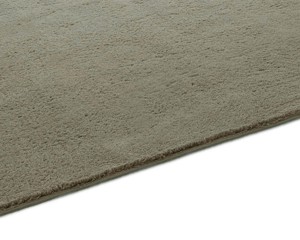 WEBTEPPICH Wohnzimmer 160 cm Fiona Grün rund  - Grün, KONVENTIONELL, Textil (160cm) - Novel