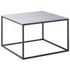 COUCHTISCH 65/65/41,5 cm quadratisch Grau  - Schwarz/Grau, Design, Keramik/Metall (65/65/41,5cm) - Johann Jakob