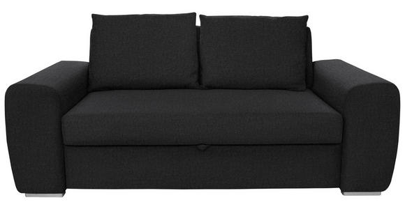 SCHLAFSOFA in Anthrazit  - Chromfarben/Anthrazit, Design, Holz/Textil (199/92/97cm) - Hom`in