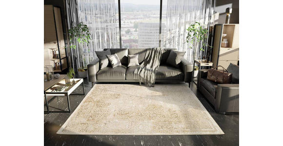 VINTAGE-TEPPICH 140/200 cm Elba Gelb - Gelb, Design, Textil (140/200cm) - Dieter Knoll