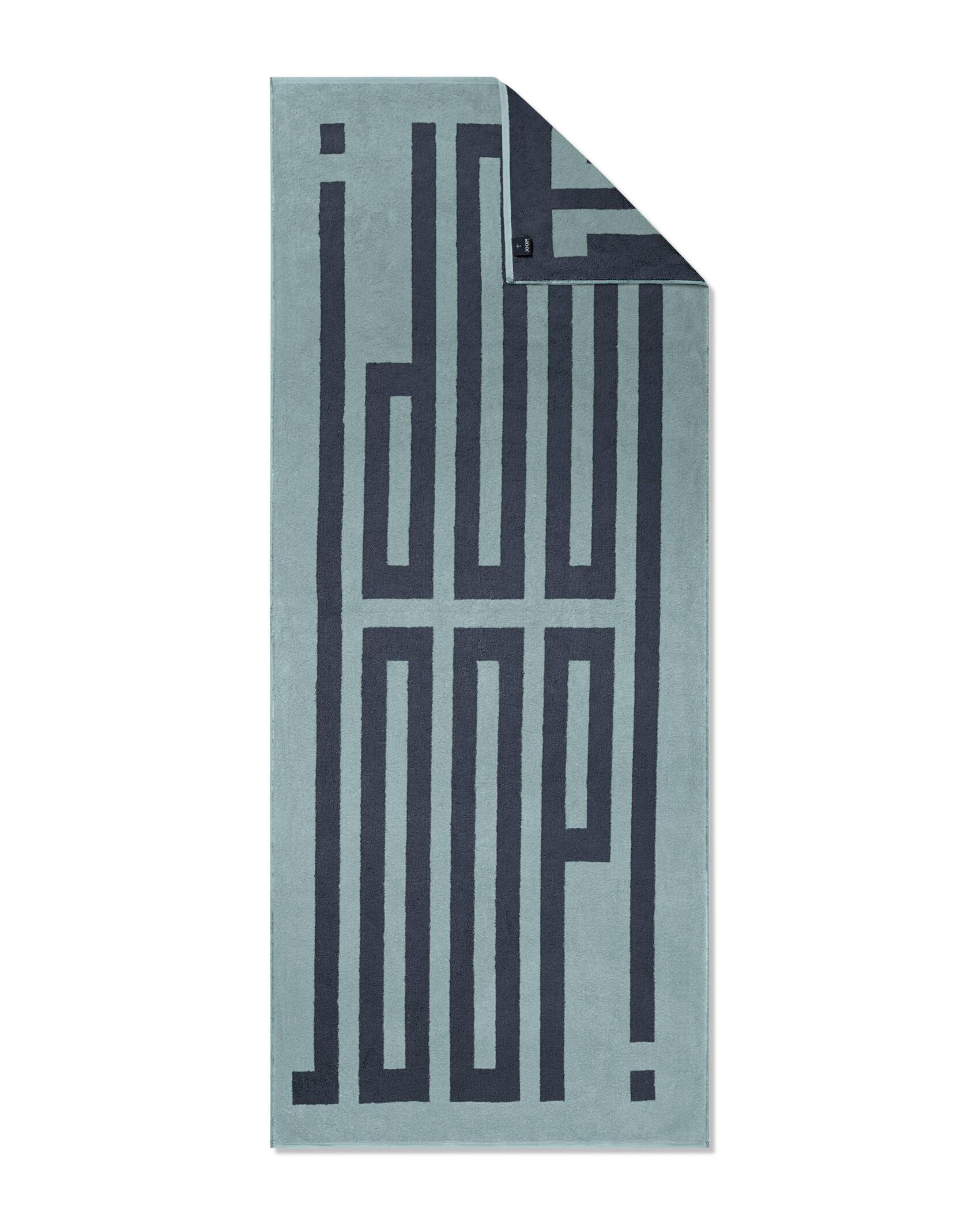 Joop! Saunatuch Bars Blau 80x200 cm