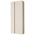 GARDEROBENSCHRANK Gardasee  in 60/179/33 cm  - Sandfarben/Anthrazit, Design, Holzwerkstoff (60/179/33cm) - Moderano