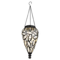 SVJETILJKA SOLARNA  - prozirno/crna, Basics, metal/plastika (13,5/50cm) - Globo