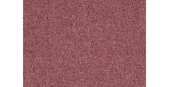 ECKSOFA in Webstoff Hellrot  - Hellrot/Silberfarben, Design, Textil/Metall (167/250cm) - Xora