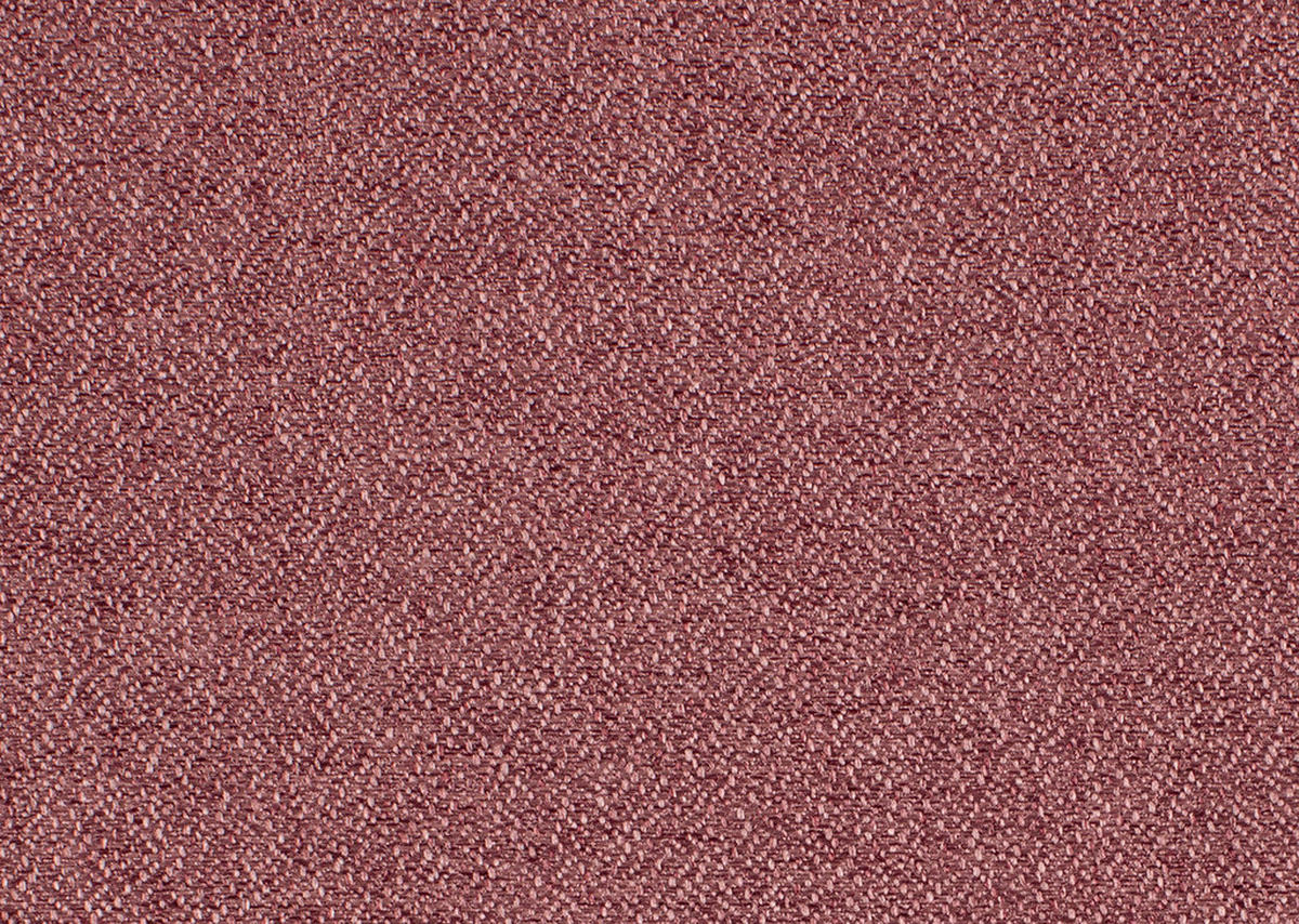 ECKSOFA in Webstoff Hellrot  - Hellrot/Silberfarben, Design, Textil/Metall (226/257cm) - Xora