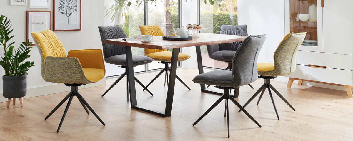 TISCHGESTELL Schwarz  - Schwarz, Design, Metall (78/7,5/72cm) - Valdera