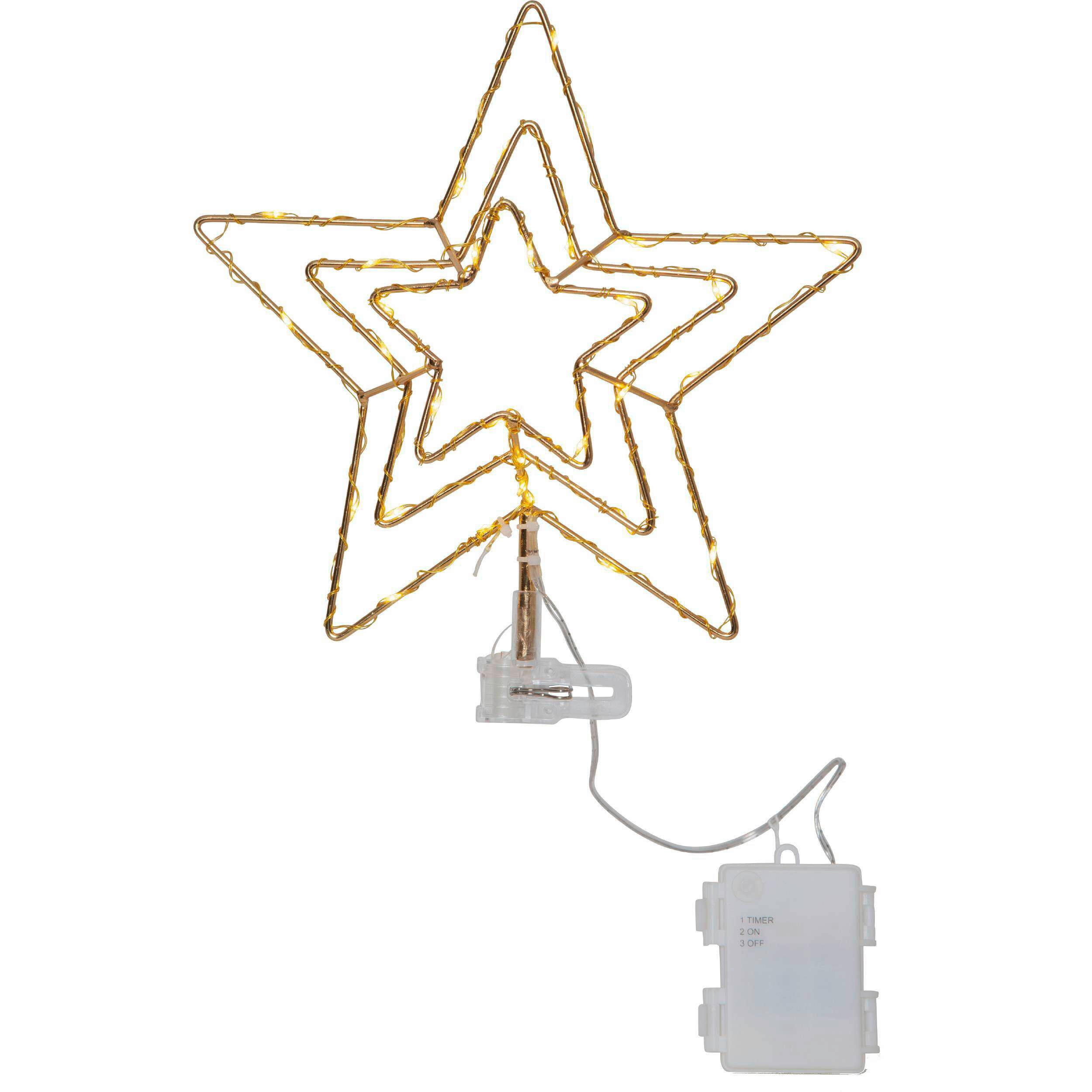 LED-DEKOLEUCHTE  - Transparent/Messingfarben, Basics, Kunststoff/Metall (25,5/5/27,5cm) - Eglo
