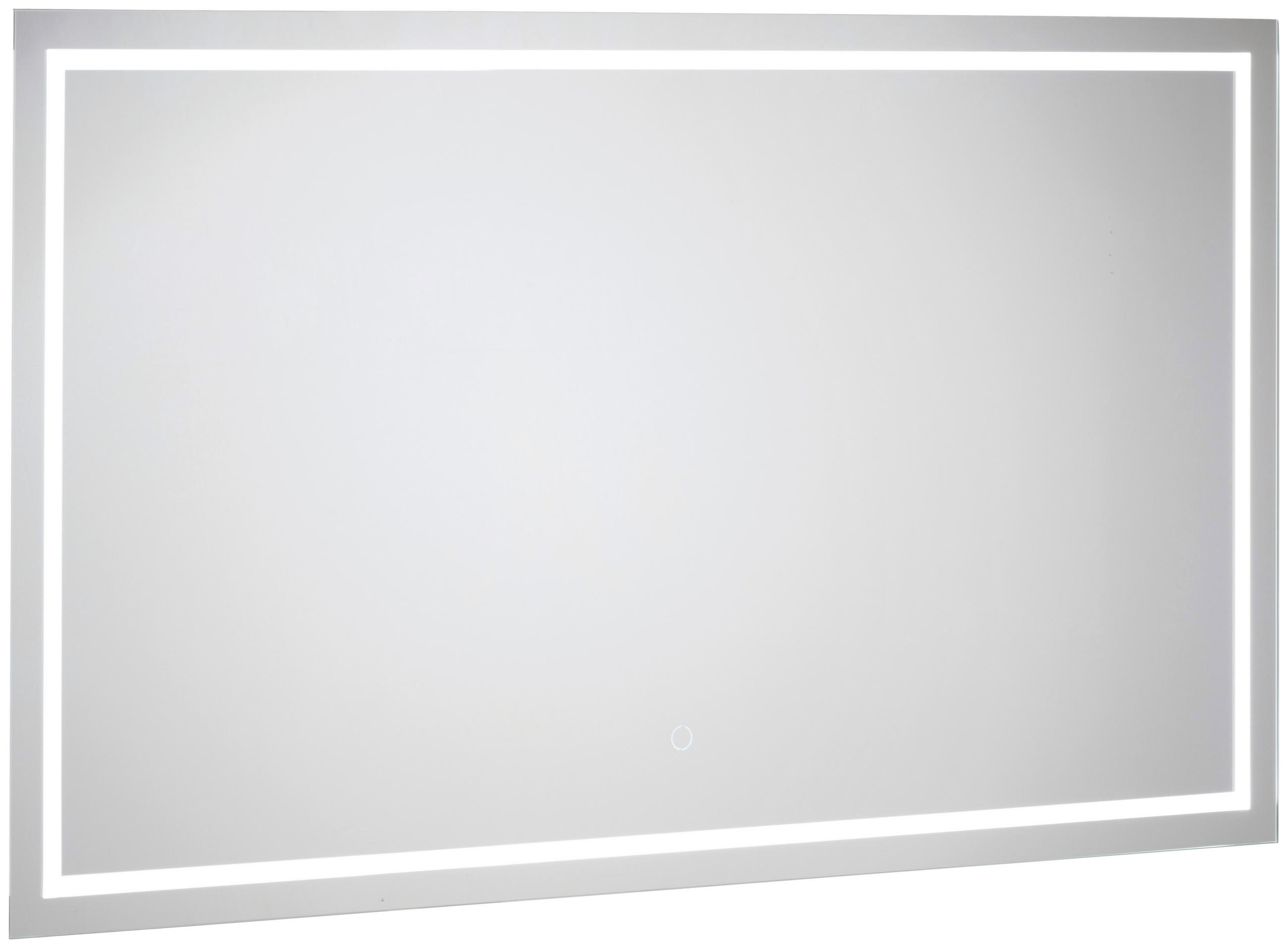 XXXLutz Badezimmerspiegel Leonardo 120 Silber 120x70x2.5 cm