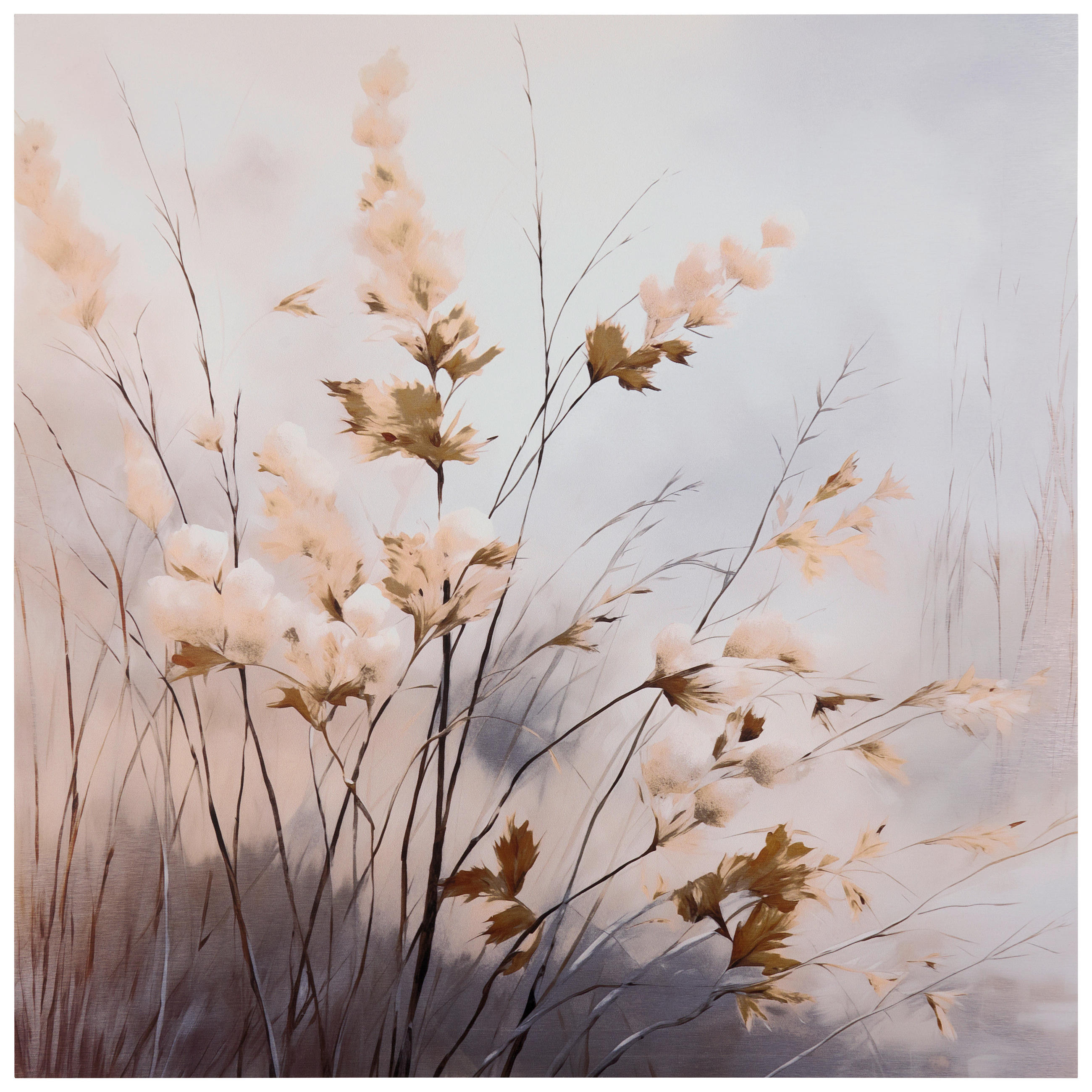 Xxxl Obraz Na Kovu, Rostliny, 30/30/2 Cm-image