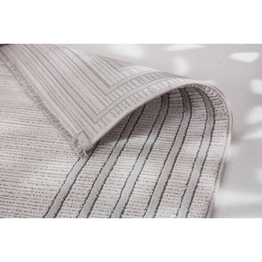 Thumbnail - Novel Webteppich, Silber, Textil, Abstraktes, rechteckig, 200x290 cm, pflegeleicht, Teppiche & Böden, Teppiche, Webteppi...