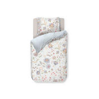 WENDEBETTWÄSCHE Mumbai Morning 140/200 cm  - Hellblau, Basics, Textil (140/200cm) - Pip Home