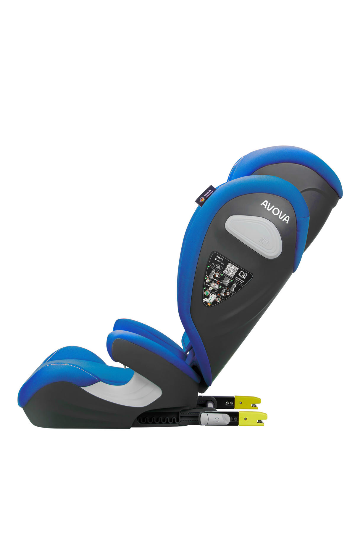 KINDERAUTOSITZ Sora Fix  - Hellblau, Basics, Kunststoff/Textil (52/41,5/63 - 83cm) - AVOVA