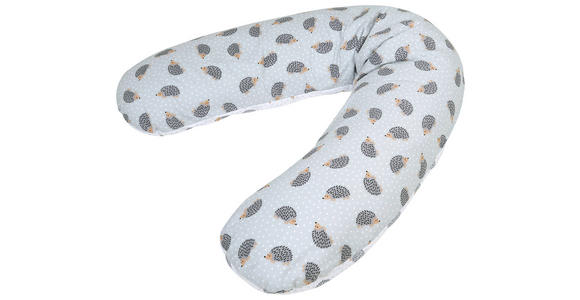 STILLKISSEN 160 cm Igel - Weiß, Basics, Textil (160cm) - My Baby Lou