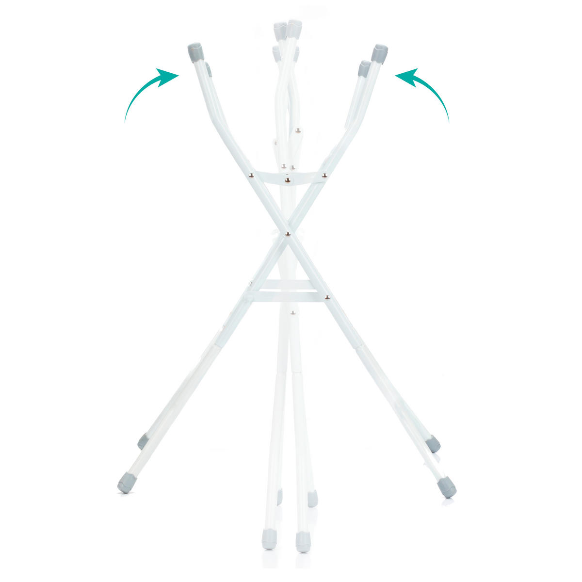 BABYBADEWANNE  - Hellgrau/Weiß, Basics, Kunststoff (21/85/47cm) - Fillikid