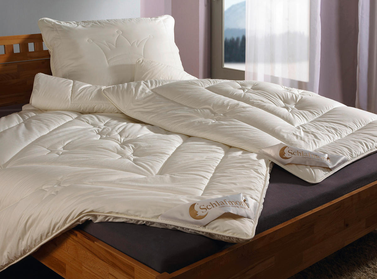 GANZJAHRESDECKE 140/200 cm DER KLEINE PRINZ  - Creme, Basics, Naturmaterialien (140/200cm) - Schlafmond