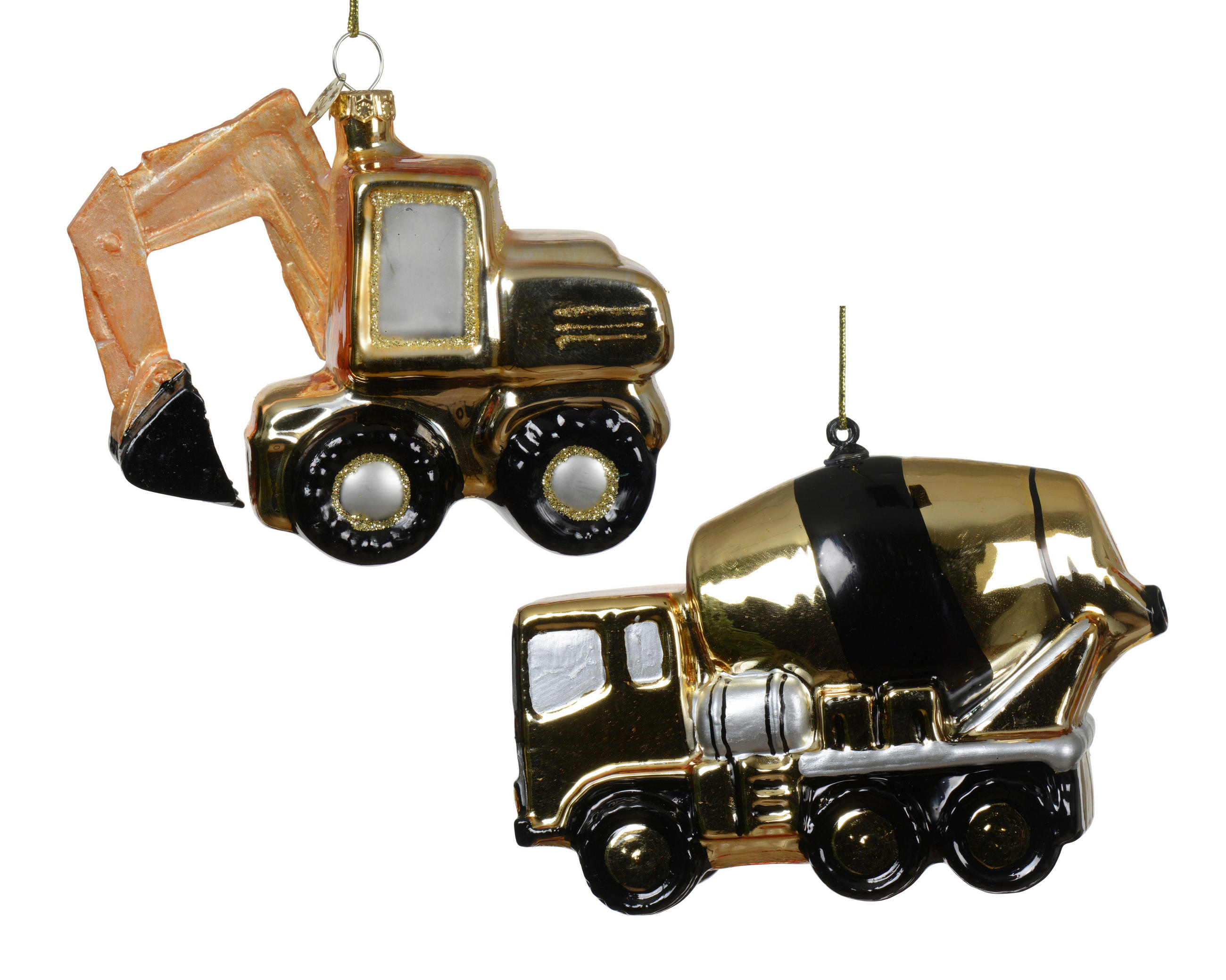 CHRISTBAUMKUGEL  - Multicolor, LIFESTYLE, Glas (12/4.7/8.7cm)