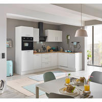 ECKKÜCHE 280/175 cm  in Weiß, Eiche Artisan  - Chromfarben/Weiß, Basics, Holzwerkstoff/Metall (280/175cm) - MID.YOU