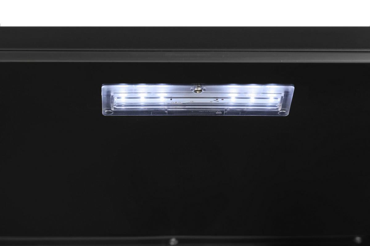 GETRÄNKEKÜHLSCHRANK 54,5/84/54 cm  - Schwarz, Basics, Glas/Metall (54,5/84/54cm) - Amica