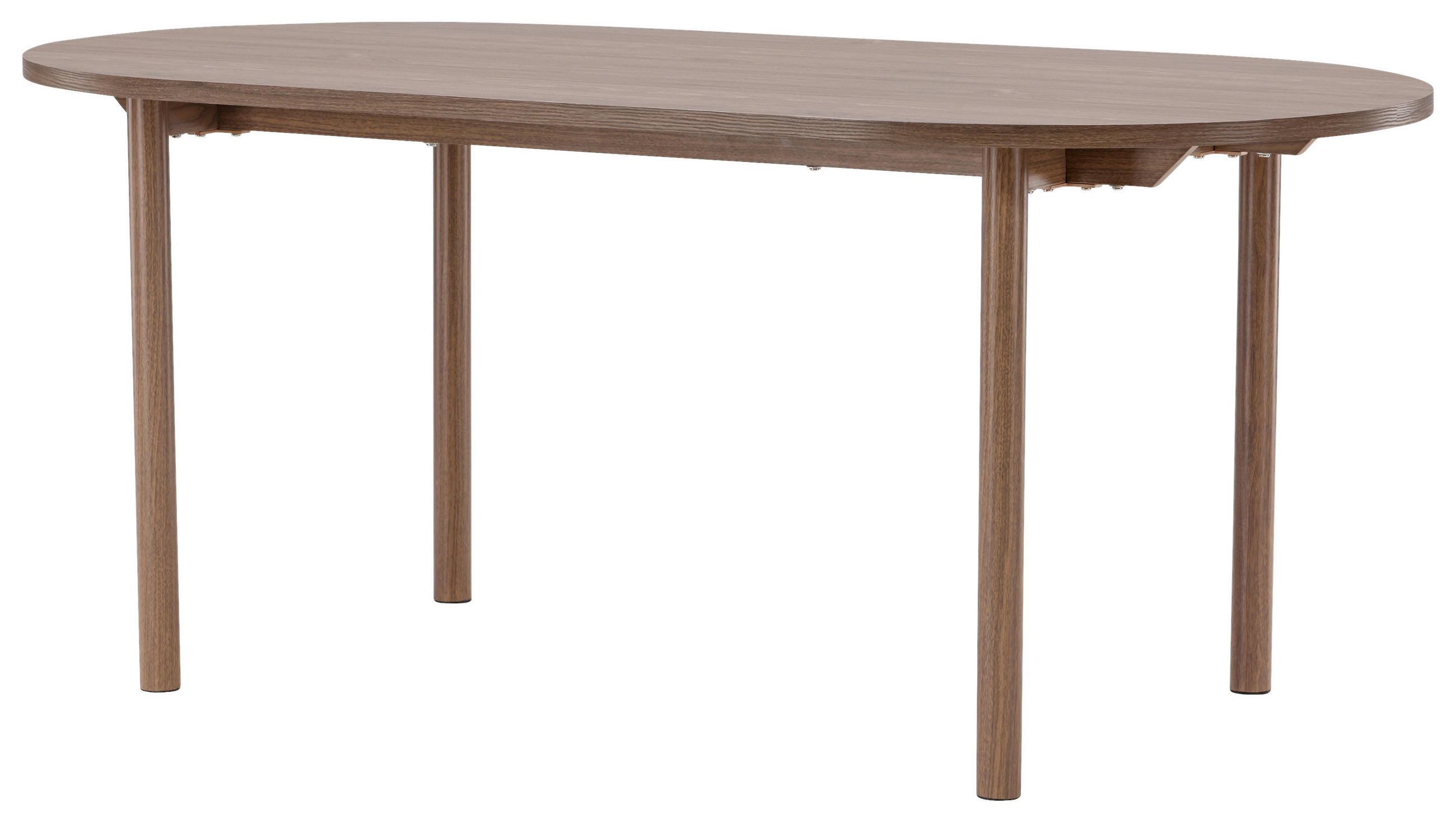 MATBORD i metall, trämaterial 180/90/75 cm   - brun, Design, metall/trämaterial (180/90/75cm) - Livetastic