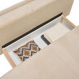 BOXSPRINGSOFA in Cord Beige  - Beige/Schwarz, Design, Textil/Metall (200/100/108cm) - Novel