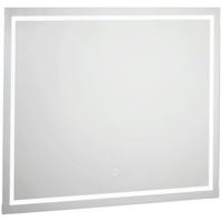 BADEZIMMERSPIEGEL 90/70/2,5 cm  - Silberfarben, KONVENTIONELL, Glas (90/70/2,5cm)