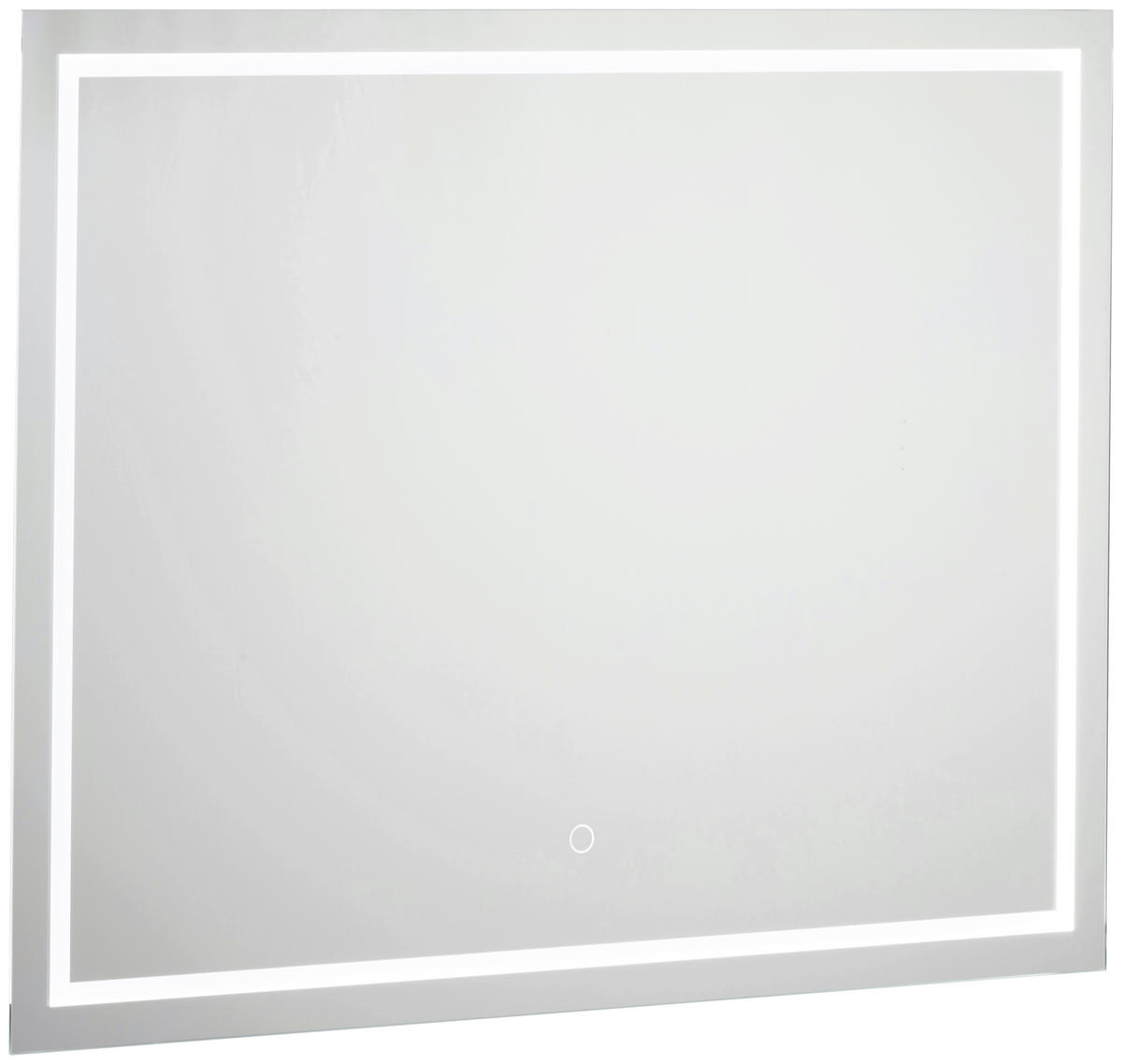 BADEZIMMERSPIEGEL 90/70/2,5 cm  - Silberfarben, KONVENTIONELL, Glas (90/70/2,5cm)