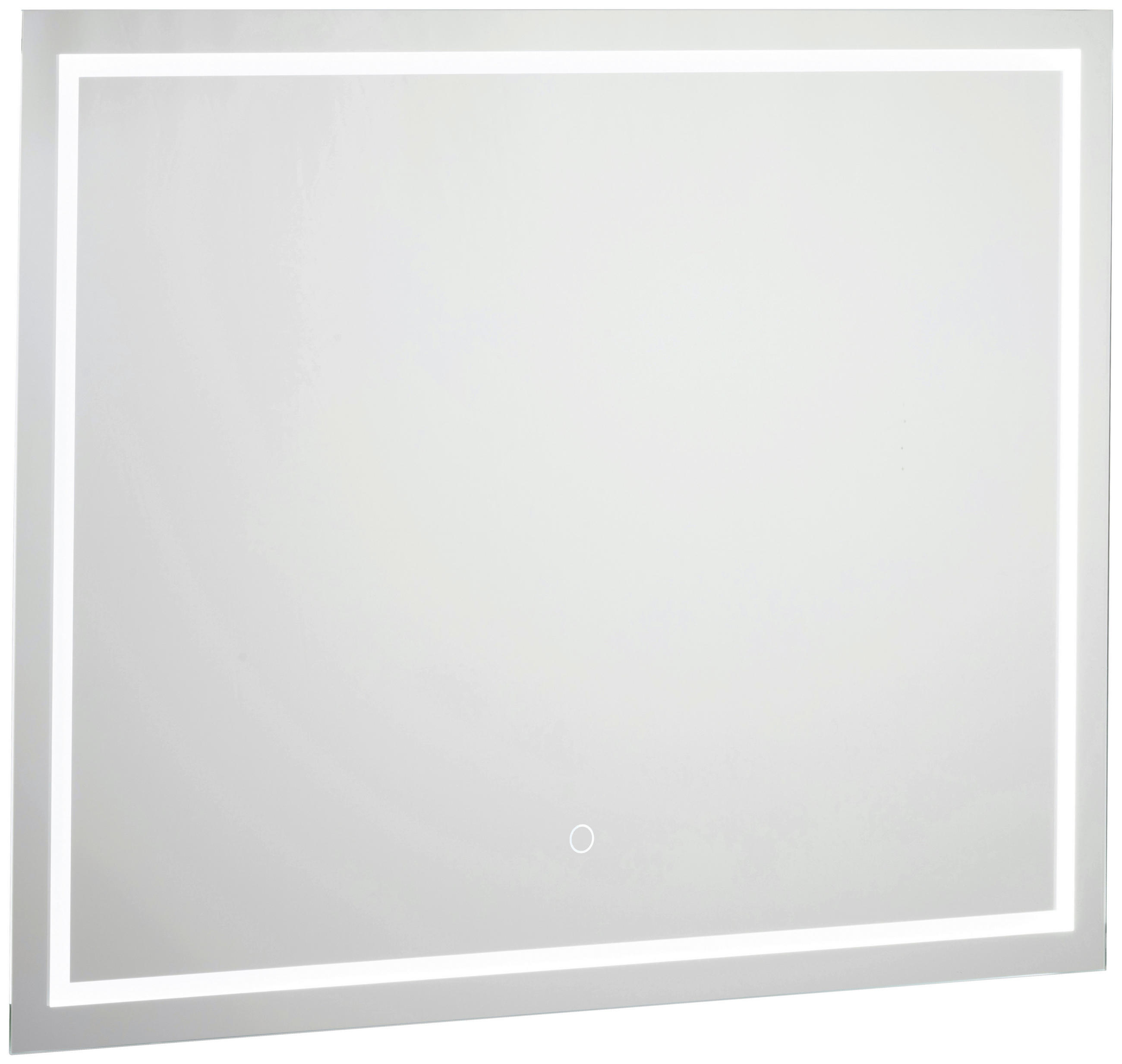XXXLutz Badezimmerspiegel Leonardo 90 Silber 90x70x2.5 cm