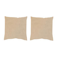 KISSENHÜLLEN-SET ELMER  - Naturfarben, Basics, Textil (50cm)