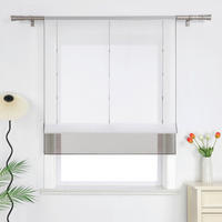 FALTROLLO  transparent  60/155 cm    - Hellgrau/Weiß, Basics, Textil (60/155cm)