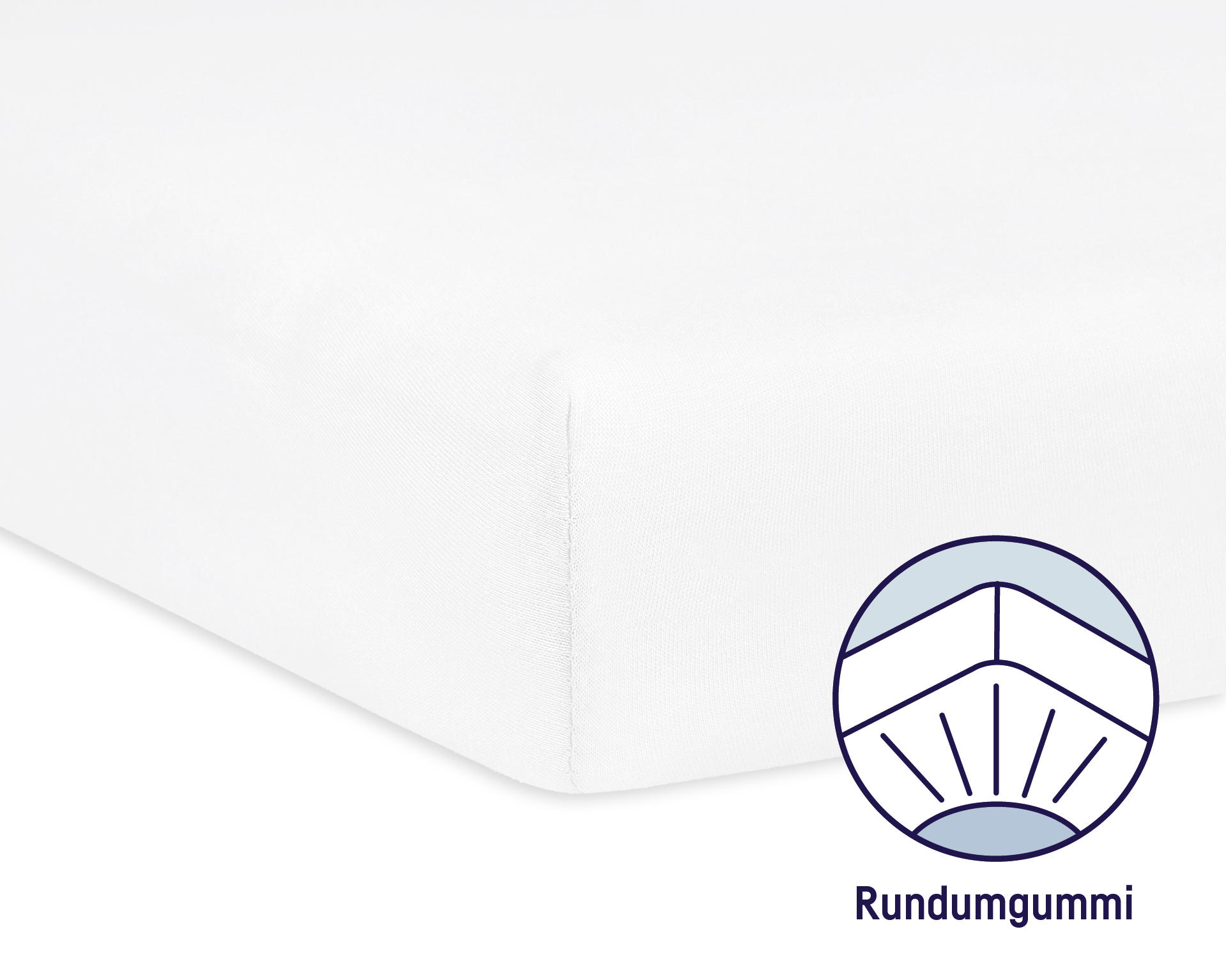 KINDERSPANNBETTTUCH   - Weiß, Basics, Textil (70/140cm) - Zöllner