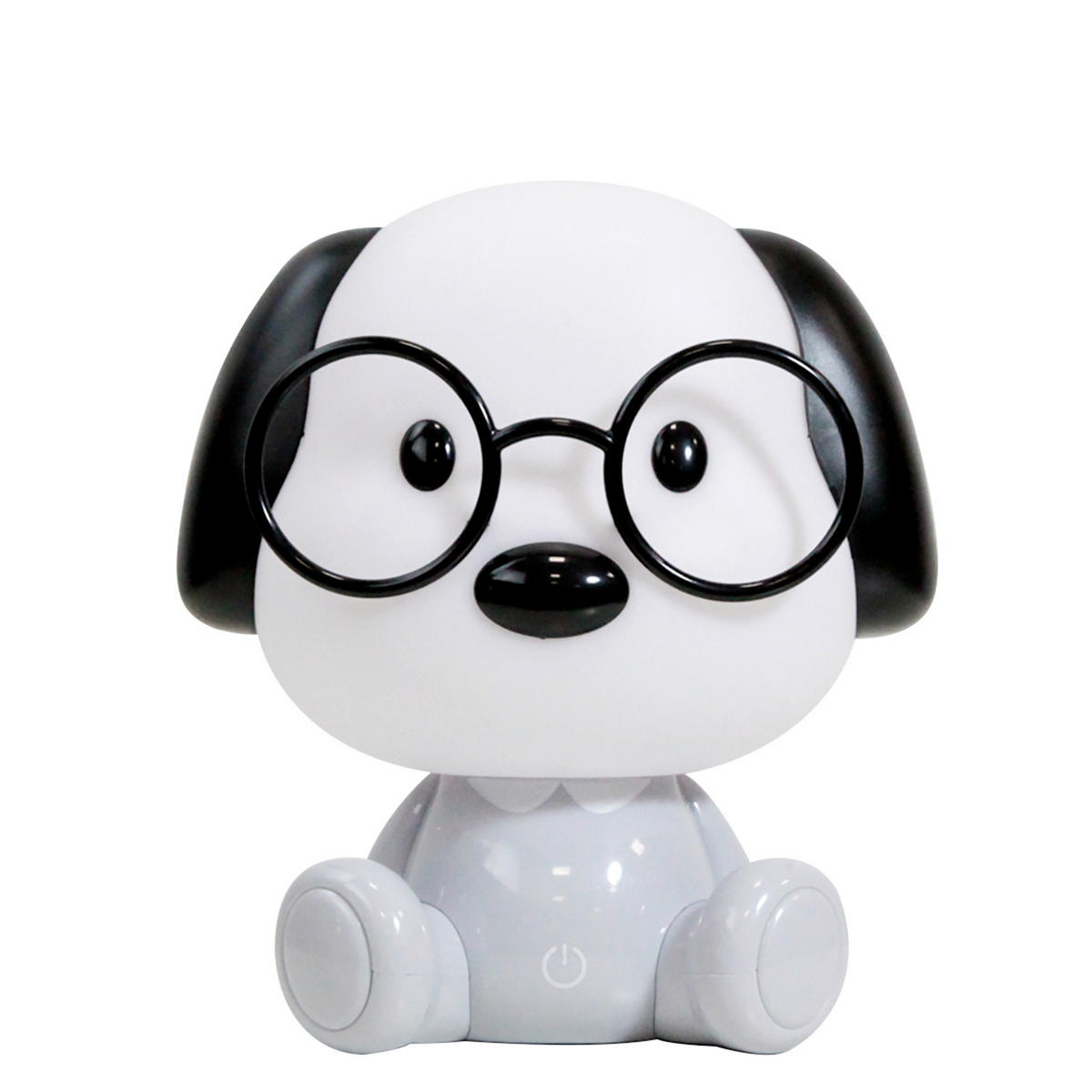 DĚTSKÁ STOLNÍ LAMPIČKA, 17/17/20 cm - bílá, Basics, plast (17/17/20cm)