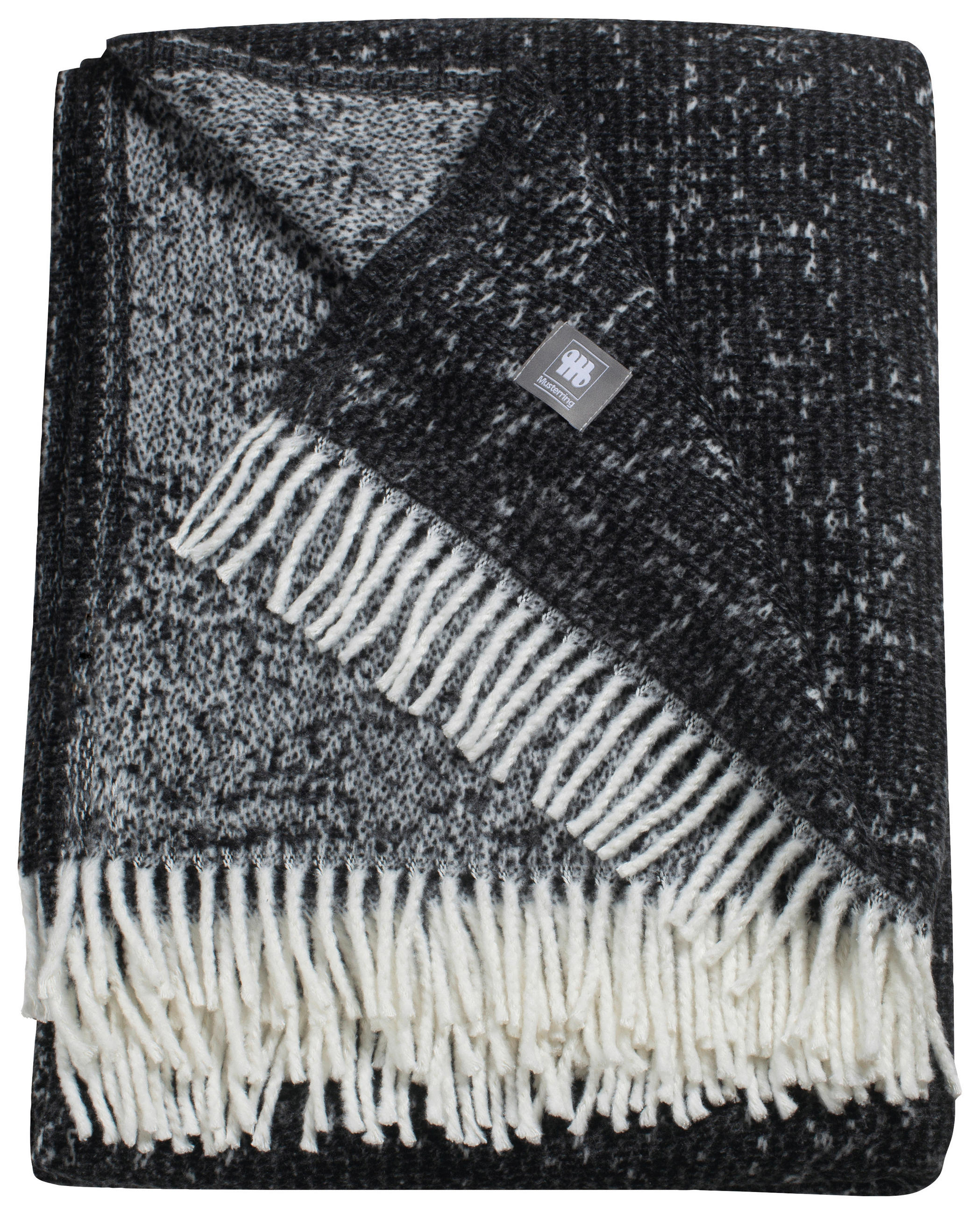 PLAID MR-EASE 140/200 cm  - Anthrazit, Basics, Textil (140/200cm) - Musterring