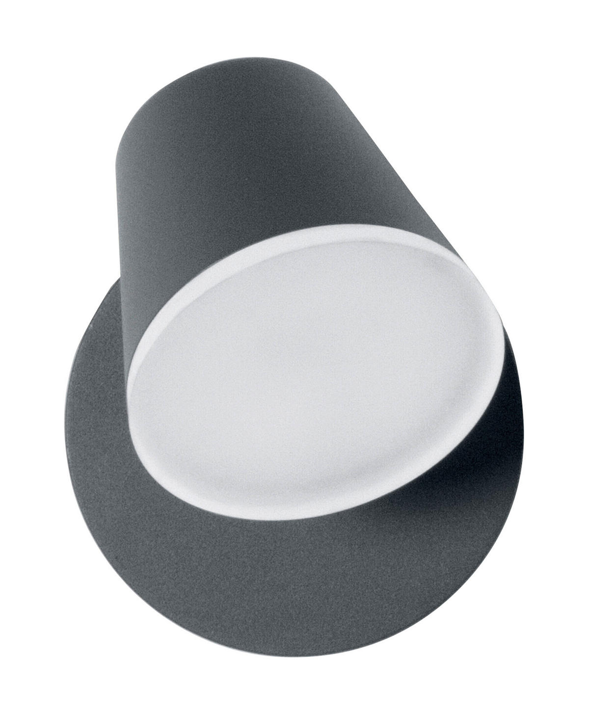 LED-AUßENLEUCHTE 16,2/12,5/12,8 cm   - Dunkelgrau, Basics, Kunststoff/Metall (16,2/12,5/12,8cm) - Osram