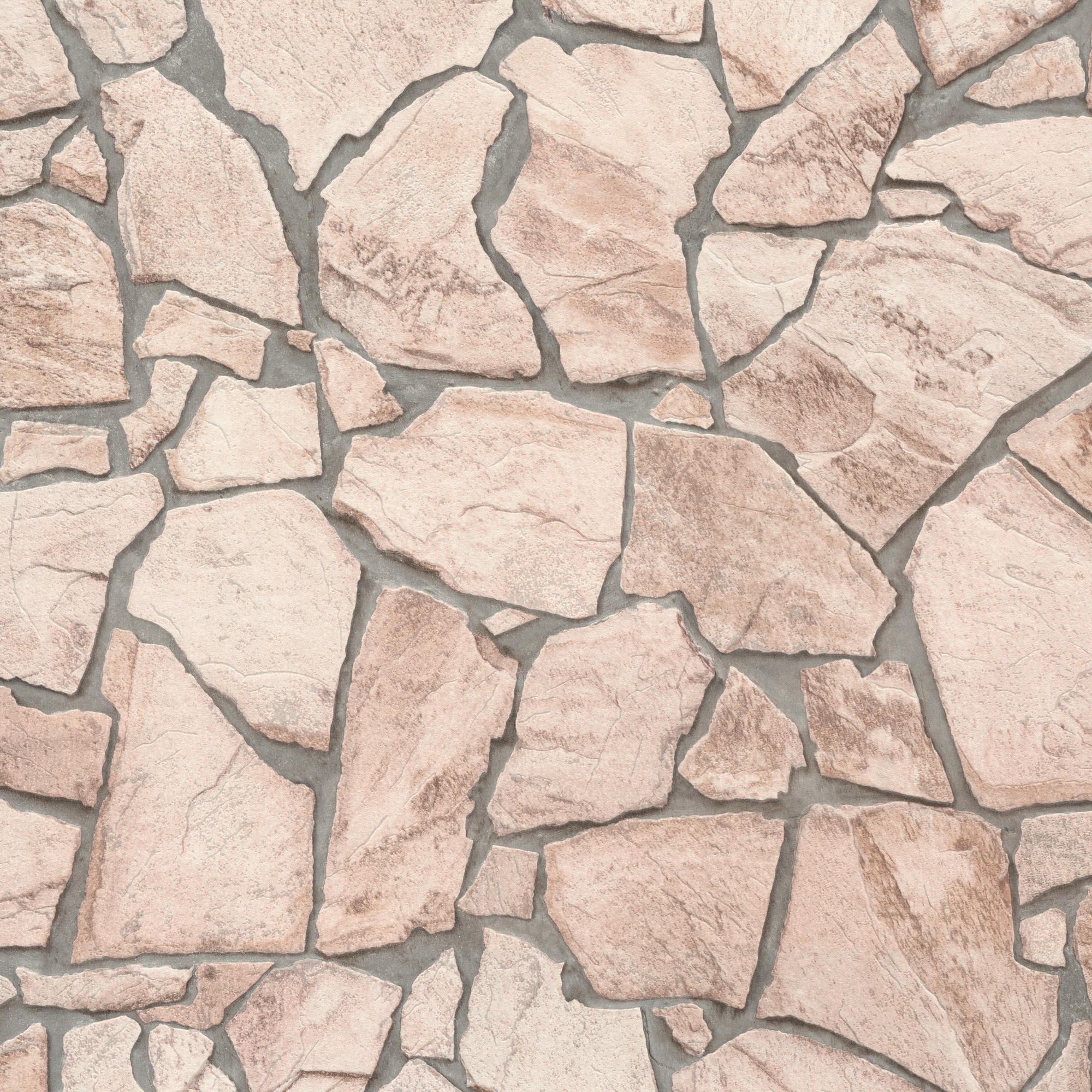 FOTOTAPETE  - Terracotta/Grau, Design (52/250cm)