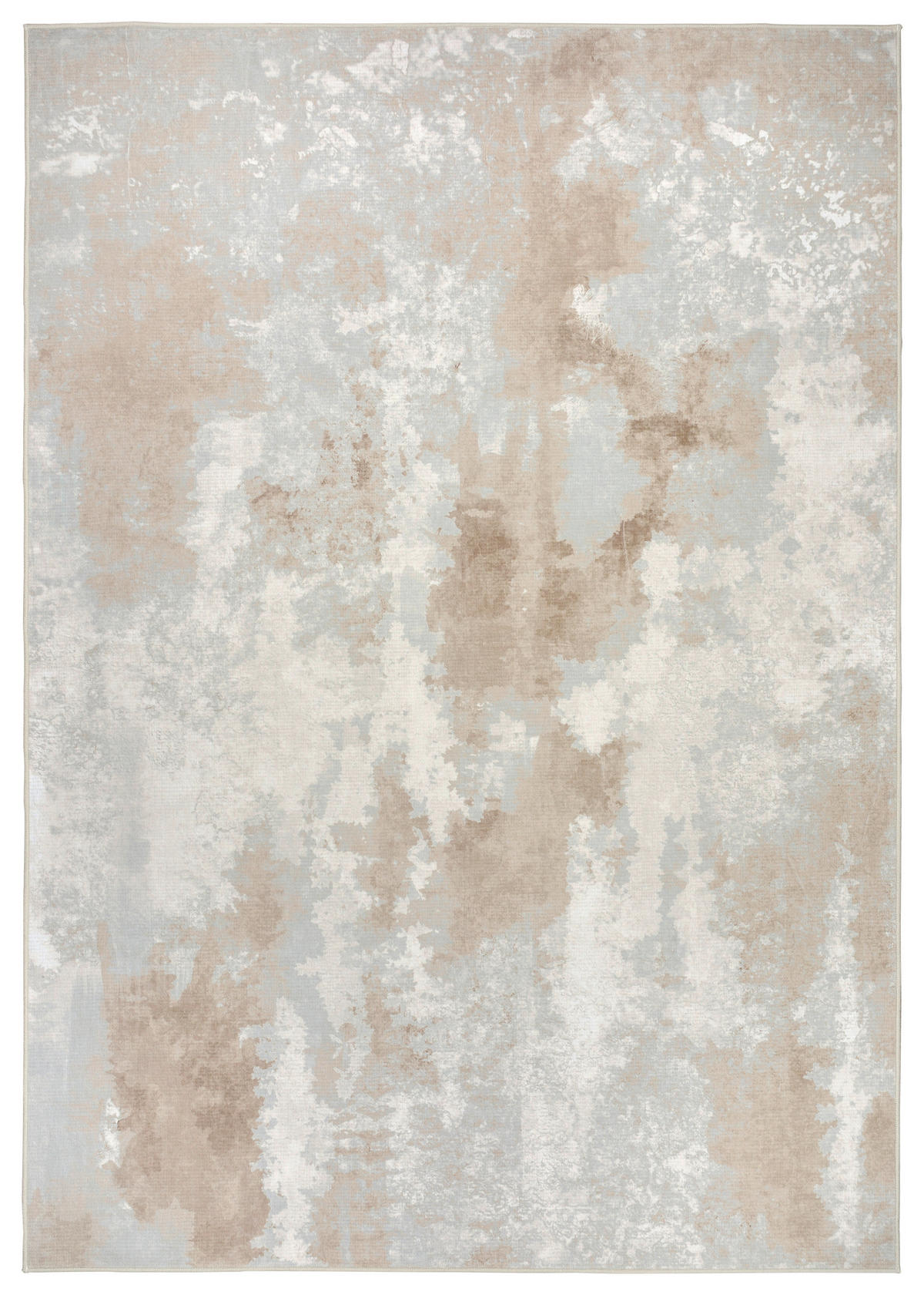 PLOCHO TKANÝ KOBEREC, 80/150 cm, tmavosivá, sivohnedá - sivohnedá/tmavosivá, Design, textil/plast (80/150cm) - Lindorug