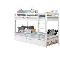 ETAGENBETT 90/200 cm Weiss  - Weiss, Modern, Holz (90/200cm) - MID.YOU