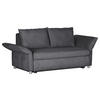 BÄDDSOFFA i manchester mörkgrå  - mörkgrå/kromfärg, Design, textil/plast (176/81/98cm) - MID.YOU