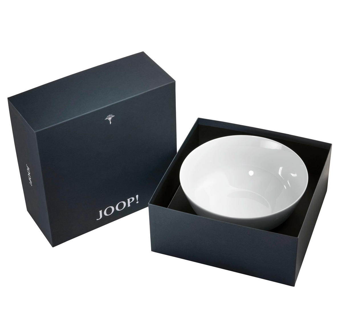 SCHALE Faded Cornflower   - Weiß, Design, Keramik (23/9,5cm) - Joop!