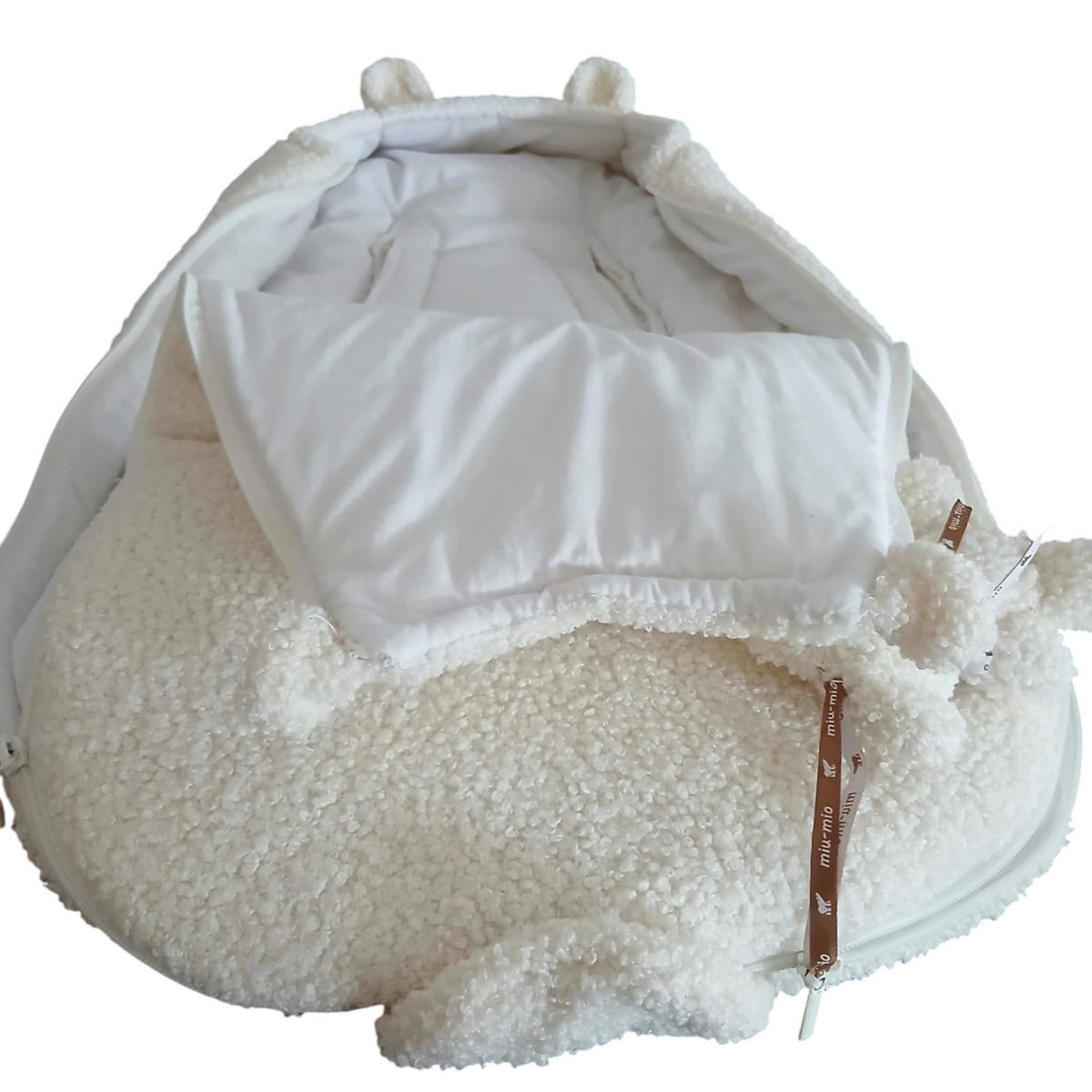 EINSCHLAGDECKE      - Creme, Trend, Textil (75/40/6cm) - Jimmylee