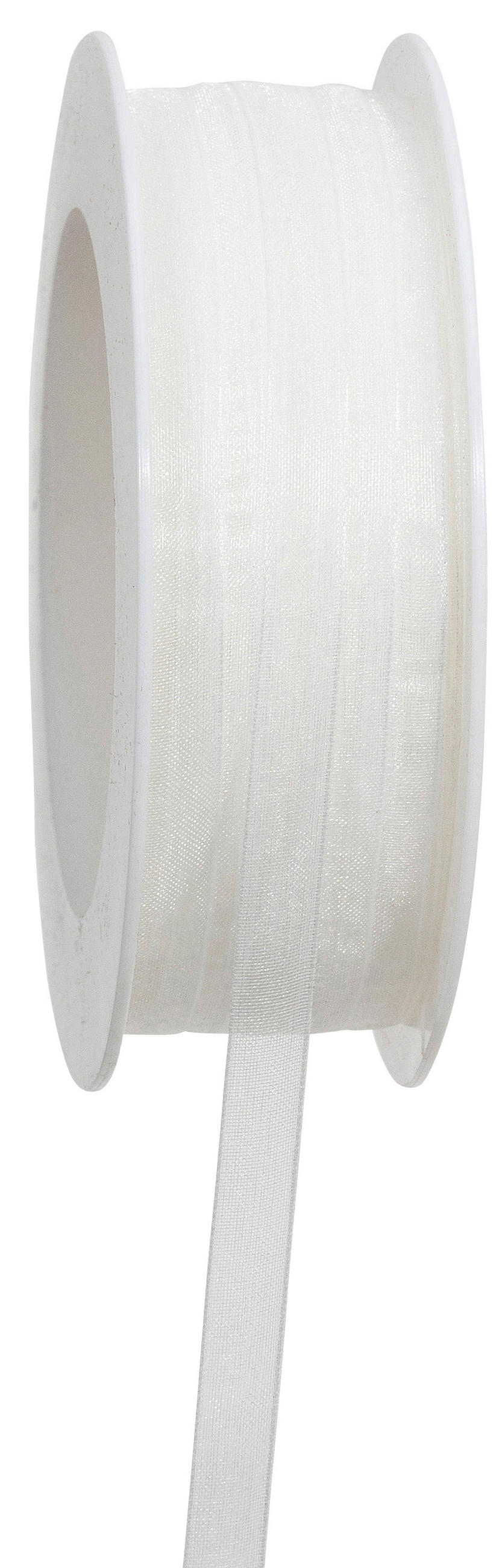 GESCHENKBAND  - Weiß, Basics, Textil (24/36/0.5cm)