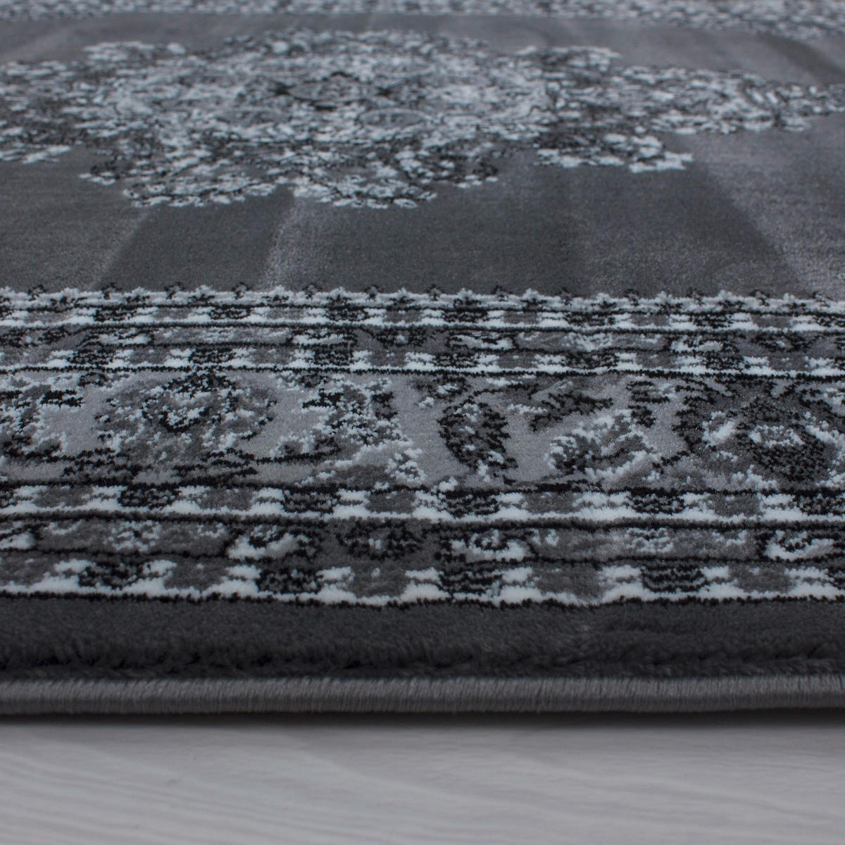 WEBTEPPICH 300/400 cm Marrakesh Grau, Schwarz  - Schwarz/Grau, KONVENTIONELL, Textil (300/400cm) - Novel