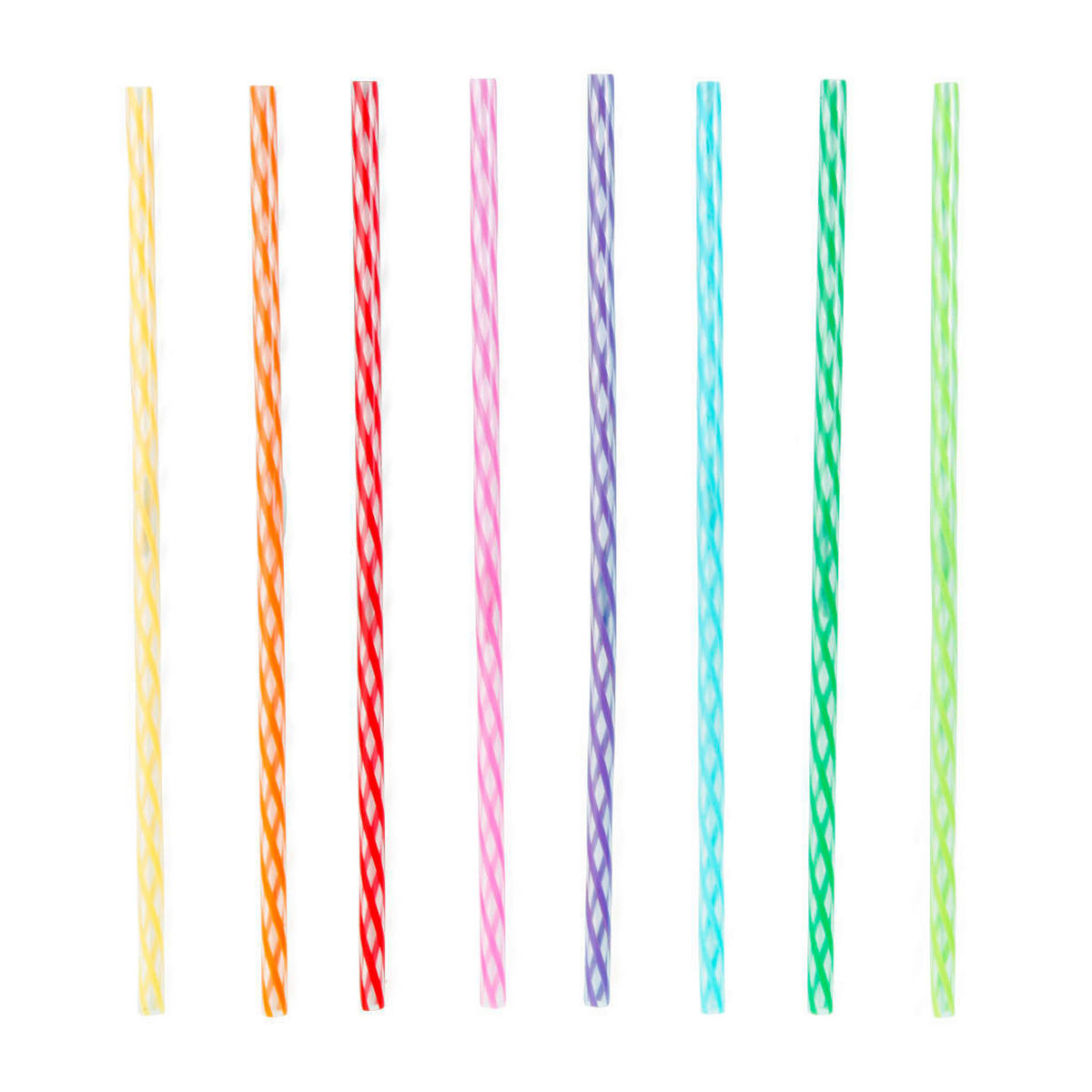 SLAMKA  - višebojno, Konvencionalno, plastika (28/0,6/0,6cm) - Kikkerland