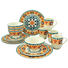 Steingut KOMBISERVICE 16-teilig - Blau/Orange, Basics, Keramik (30/29/30cm) - Creatable Steingut KOMBISERVICE 16-teilig - Blau/Orange, Basics, Keramik (30/29/30cm) - Creatable